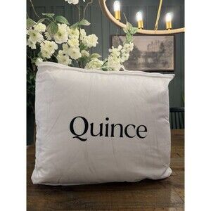 NEW QUINCE GOOSE DOWN COMFORTER DUVET INSERT KING /CAL KING ALL SEASON $334